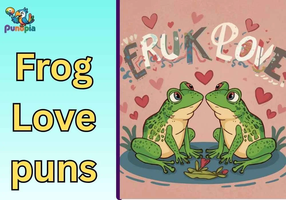 Frog Love puns