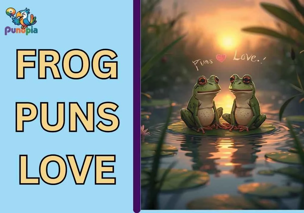 frog puns love