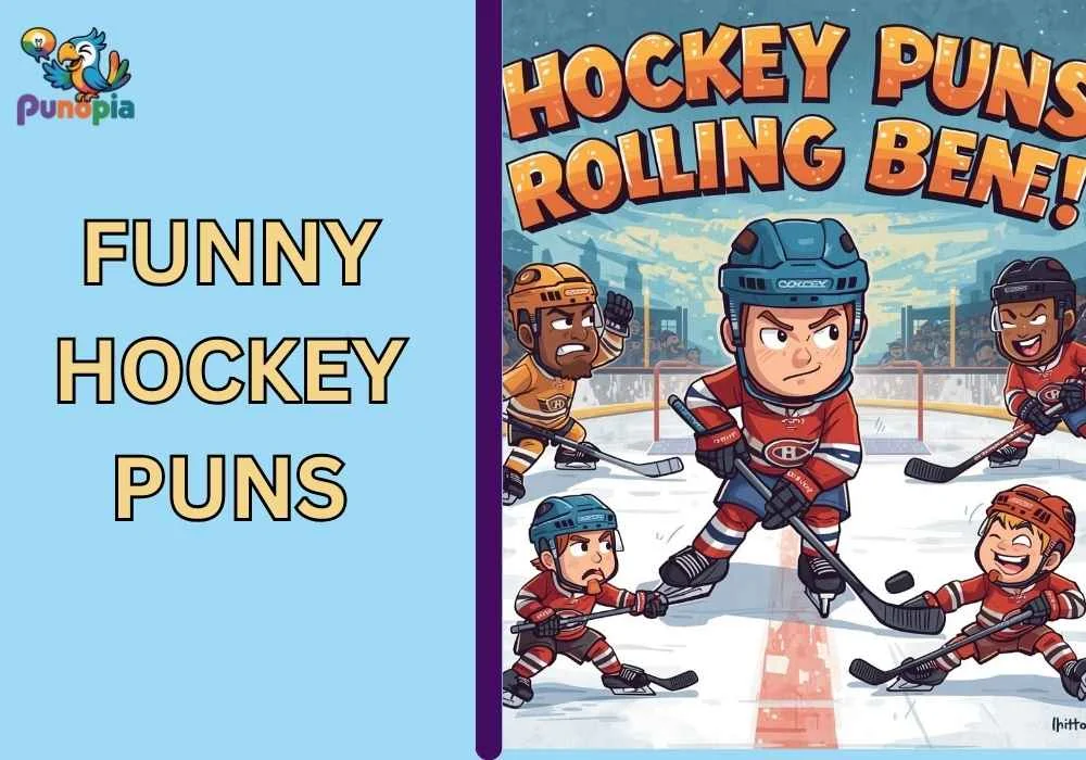funny hockey puns
