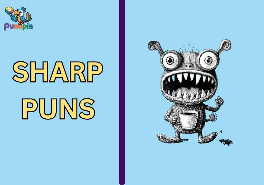 sharp puns