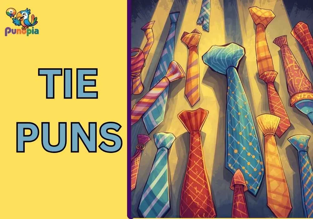 tie puns