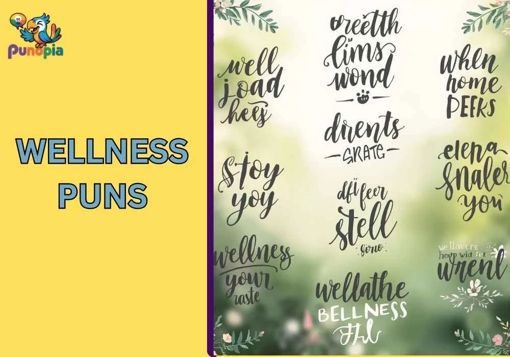 wellness puns