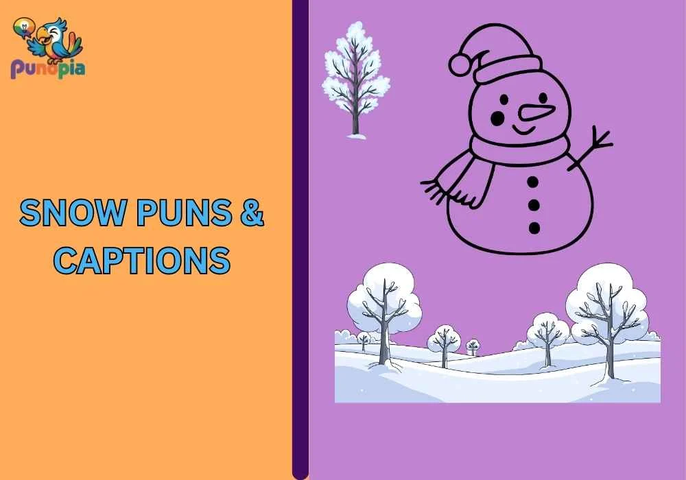 Snow Puns & Captions
