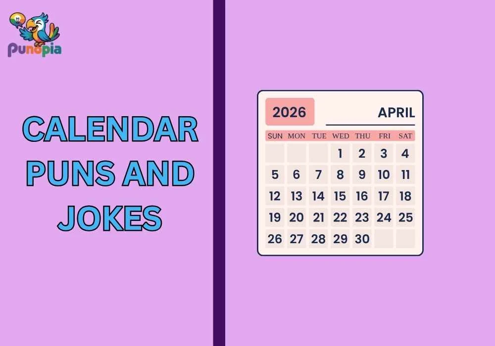 Calendar puns and jokes