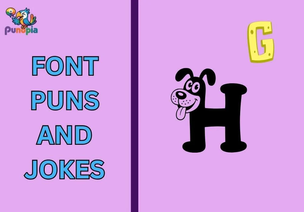 Font puns and jokes