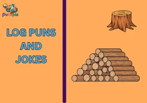 Log puns and jokes
