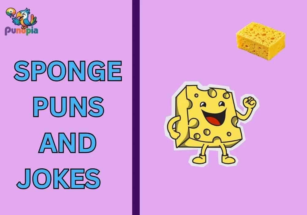 Sponge puns and jokes