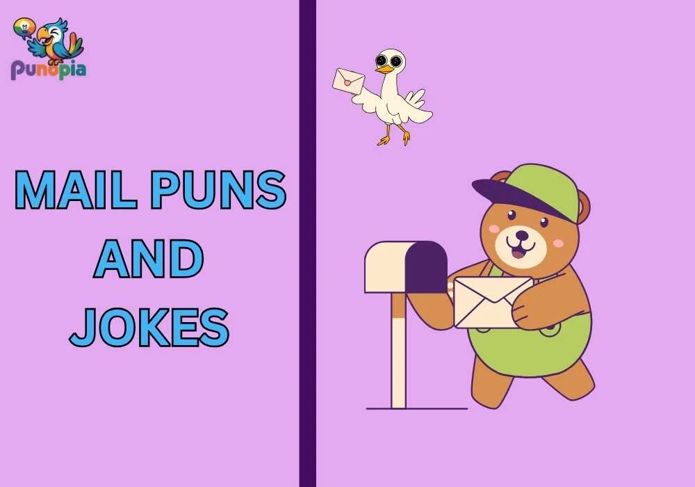 Mail puns and jokes
