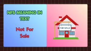 NFS Meaning in Text
