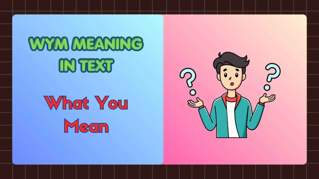 WYM Meaning in Text