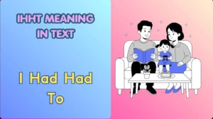 ihht meaning in text