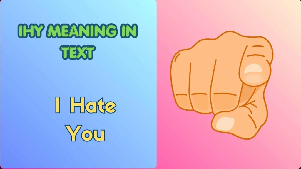 ihy meaning in text
