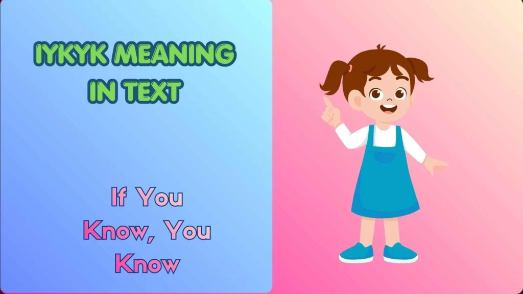 IYKYK Meaning in Text