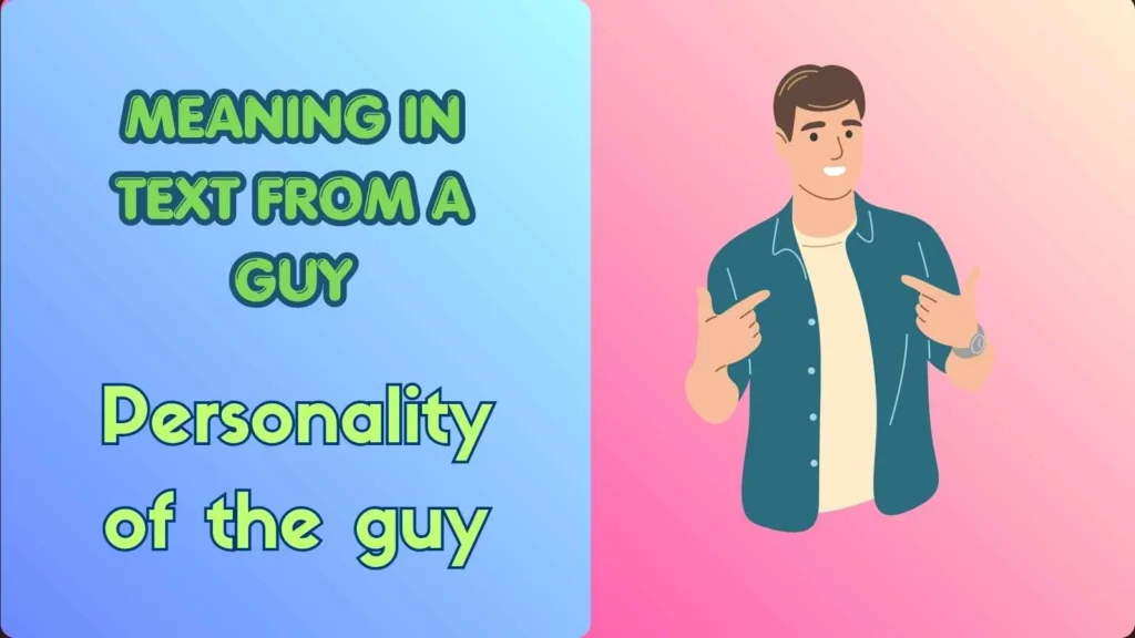 Meaning in Text From a Guy