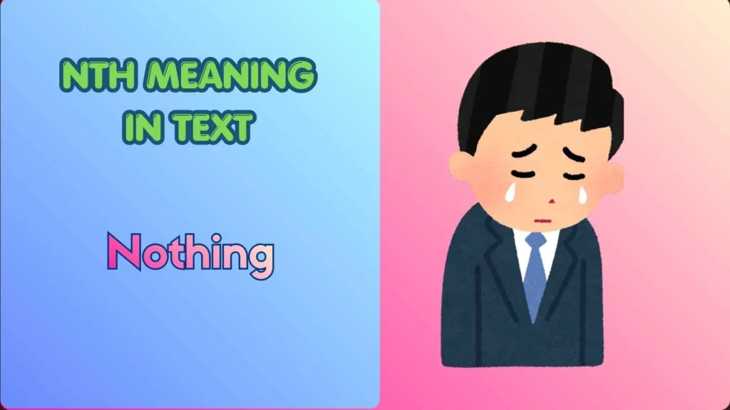 NTH Meaning in Text