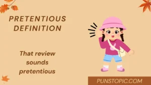 Pretentious Definition