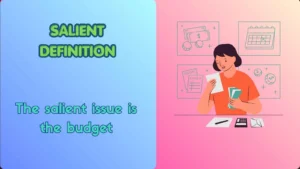 Salient Definition