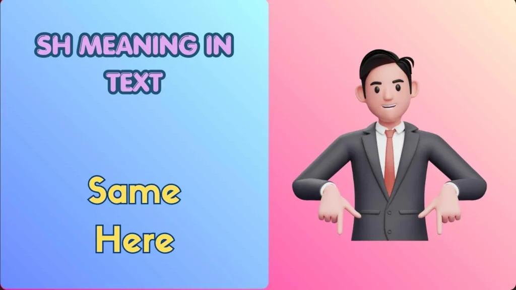 sh meaning in text
