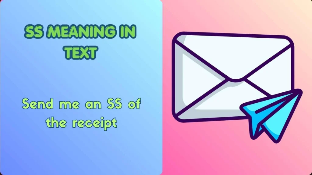 SS Meaning in Text