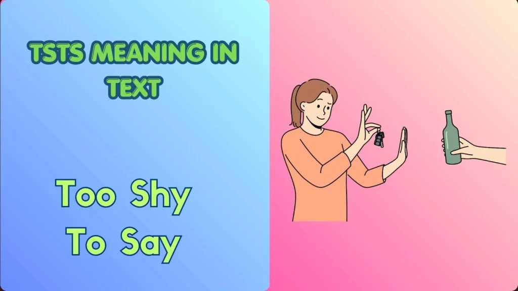 TSTS Meaning in Text