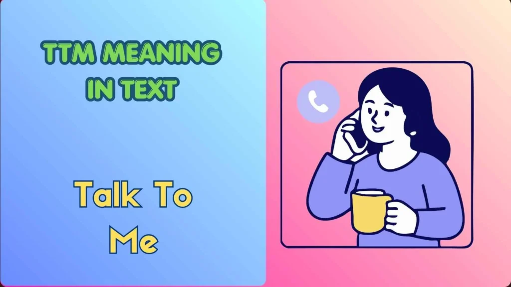 ttm meaning in text