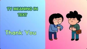 TY Meaning in Text