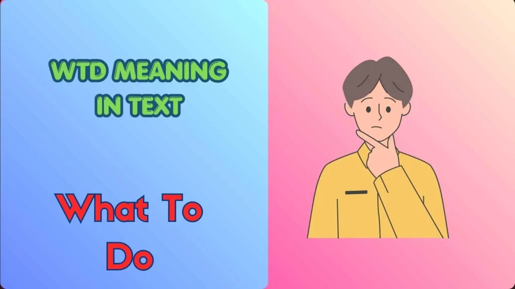 WTD Meaning in Text